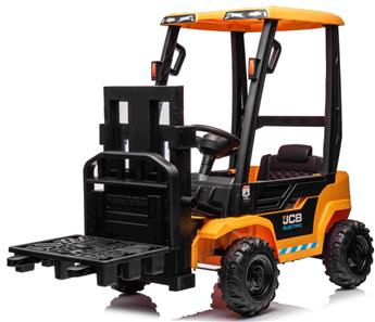 JCB sähköinen haarukkatrukki lapsille 12V-14