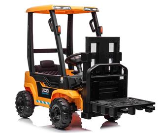 JCB sähköinen haarukkatrukki lapsille 12V-17