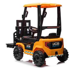 JCB sähköinen haarukkatrukki lapsille 12V-18