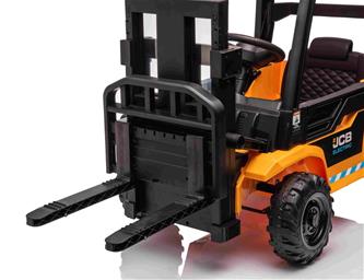 JCB sähköinen haarukkatrukki lapsille 12V-3
