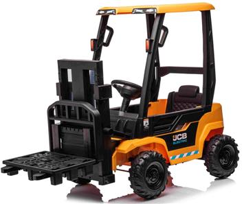JCB sähköinen haarukkatrukki lapsille 12V-6