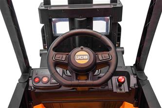 JCB sähköinen haarukkatrukki lapsille 12V-8