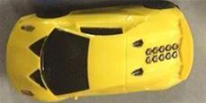 JJ Slot Car 1:43, keltainen malli 2