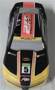 JJ Slot Car 1:43, keltainen/musta