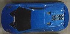 JJ Slot Car 1:43, sininen malli 2