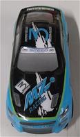 JJ Slot Car 1:43, sininen/musta