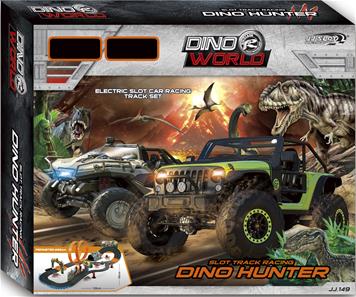JJ Slot Dino Hunter kilparata 1:43-2