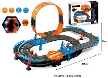 JJ Slot LED kilparata 662cm 1:43