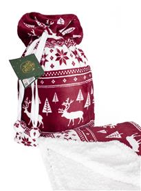 Joulu Coral fleecehuopa 127 x 152 cm-2