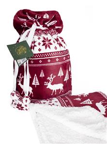 Joulu Coral fleecehuopa 127 x 152 cm-2