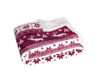 Joulu Coral fleecehuopa 127 x 152 cm-3