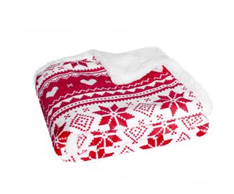 Joulu Coral Fleecehuopa 150 x 200 cm-2