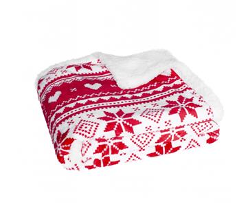 Joulu Coral Fleecehuopa 150 x 200 cm-2