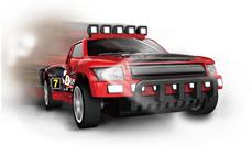 Joysway Super/Superior Short Course Truck Punainen kilpa-auto