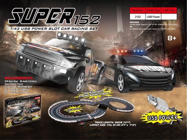 Joysway Super 152 kilparata 1:43, USB-6