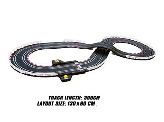 Joysway SuperFun 201 -kilparata 308 cm 1:43, USB-4