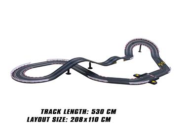 Joysway SuperFun 206 -kilparata 530 cm 1:43, USB-3