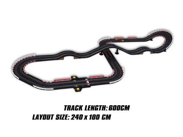 Joysway SuperFun 207 -kilparata 600 cm 1:43, USB-3