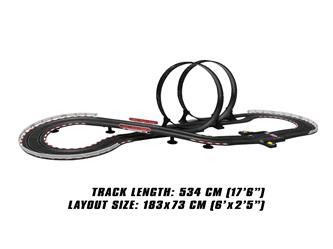 Joysway SuperFun 301 Kilparata 534 cm 1:43, USB-3
