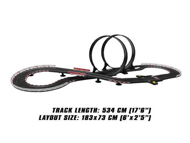 Joysway SuperFun 301 Kilparata 534 cm 1:43, USB-3