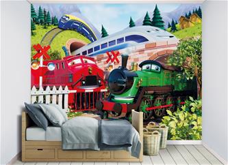 Junaseikkailu tapetti 243 x 305 cm