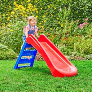  Junior kokoontaitettava liukumäki, punainen-3