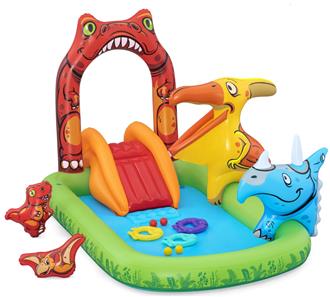Jurassic Splash vesileikkikeskus ja allas 241 x 140 x 137 cm