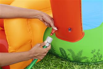 Jurassic Splash vesileikkikeskus ja allas 241 x 140 x 137 cm-14