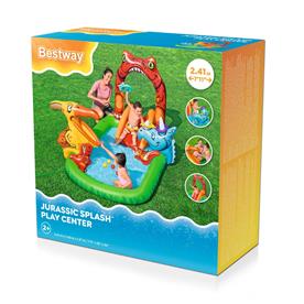 Jurassic Splash vesileikkikeskus ja allas 241 x 140 x 137 cm-2