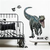 Jurassic World 2 BLUE VELOCIRAPTOR seinätarrat