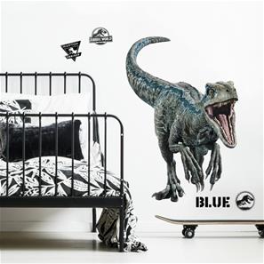 Jurassic World 2 BLUE VELOCIRAPTOR seinätarrat