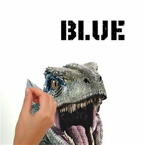 Jurassic World 2 BLUE VELOCIRAPTOR seinätarrat-2