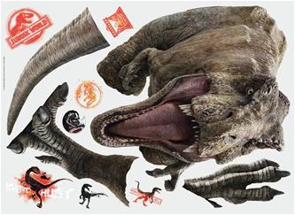 Jurassic World 2 T-REX seinätarra-2