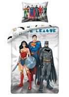 Justice League 2in1 vuodevaatteet - 100 prosenttia puuvillaa
