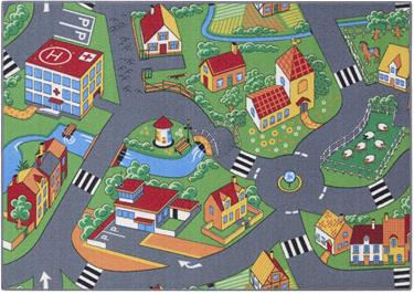 Käännettävä Wild Life/Little Village automatto 95x133 cm-3