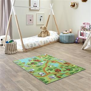 Käännettävä Wild Life/Little Village automatto 95x133 cm-5