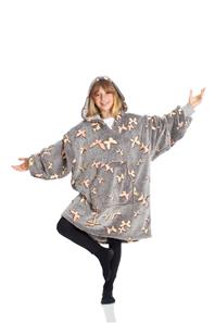 KANGURONE Perhonen Glow peittohuppari lapsille     -4