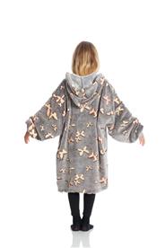 KANGURONE Perhonen Glow peittohuppari lapsille     -5