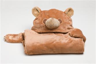 KANGURU Bear peittohuppari lapsille-8