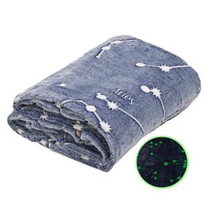 KANGURU Deluxe Glow tähtipeitto/viltti 140 x 180 cm-2