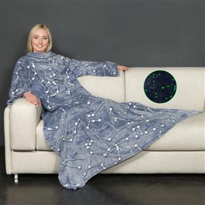 KANGURU Deluxe Glow tähtipeitto/viltti 140 x 180 cm-3