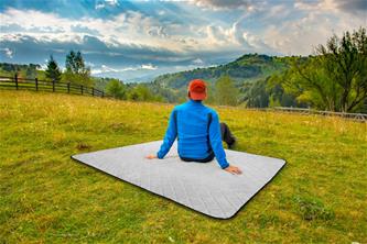 KANGURU Picnic Pörröinen peitto 140 x 170 cm-3