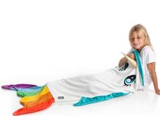 KANGURU Sateenkaarikala lasten peitto/viltti