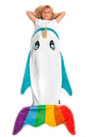 KANGURU Sateenkaarikala lasten peitto/viltti-2