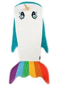 KANGURU Sateenkaarikala lasten peitto/viltti-5