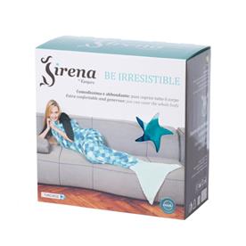 KANGURU Sirena merenneito peitto/viltti, turkoosi-3