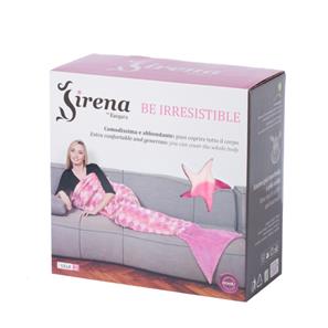 KANGURU Sirena merenneito peitto/viltti, vaaleanpunainen-3