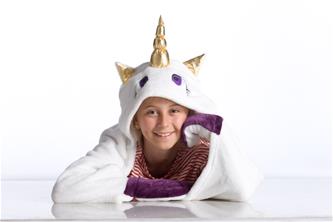 KANGURU Yksisarvinen peitto/viltti lapsille-7