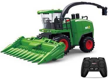 Kauko-ohjattava leikkuupuimuri maissi 1:24 metalliseos 2.4G