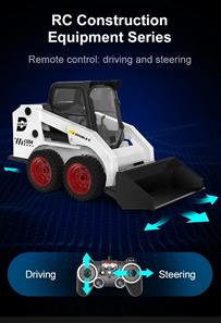 Kauko-ohjattava minikuormaaja 1:14-3